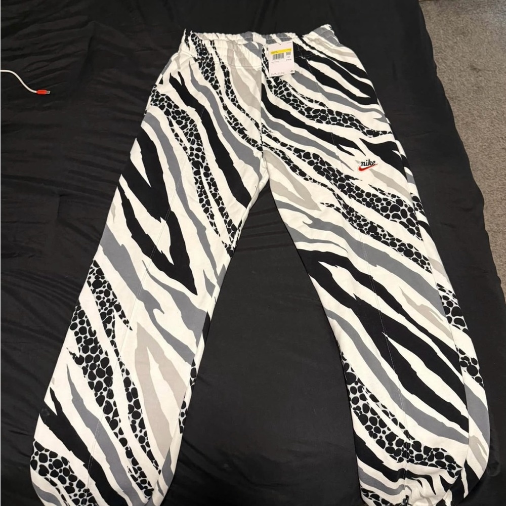 Nike Zebra Print Track Pants